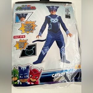 Costume Toddler PJ Masks Deluxe Toddler Catboy Costume Size M 3T-4T New